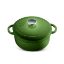 Cratita de fonta  emailata 3,8litri, verde