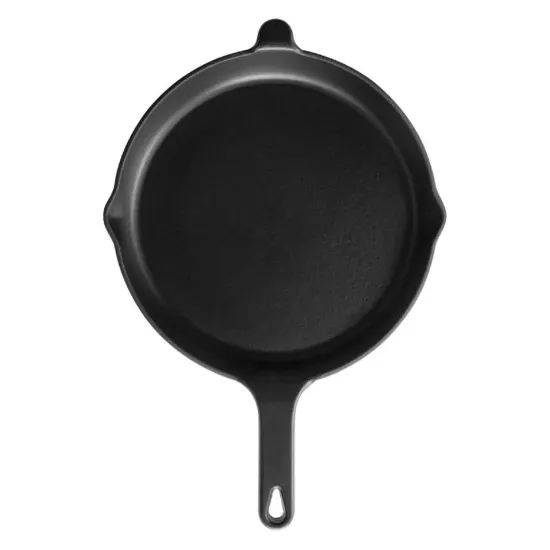 Tigaie de fonta emailata 27cm, Neagra, Franta, Voeux