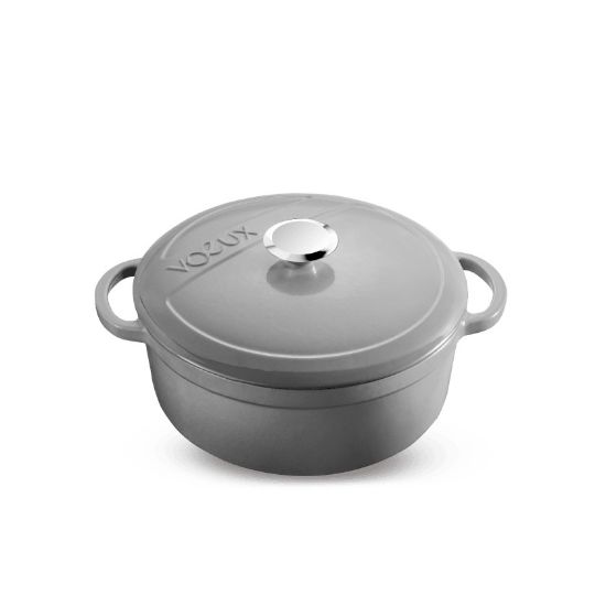 Cratita fonta emailata, 24cm Graciense, Voeux 