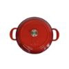 Cratita de fonta emailata Sofi-Kitchenware, 28cm, rosie