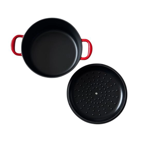 Tuci de fonta emailata Sofi, 28cm