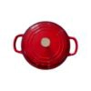 Cratita din fonta emailata 24cm rosu M-Cooker