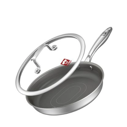 Tigaie antiaderenta Romania , Lotus Nano, Fara acoperiri chimice 24cm