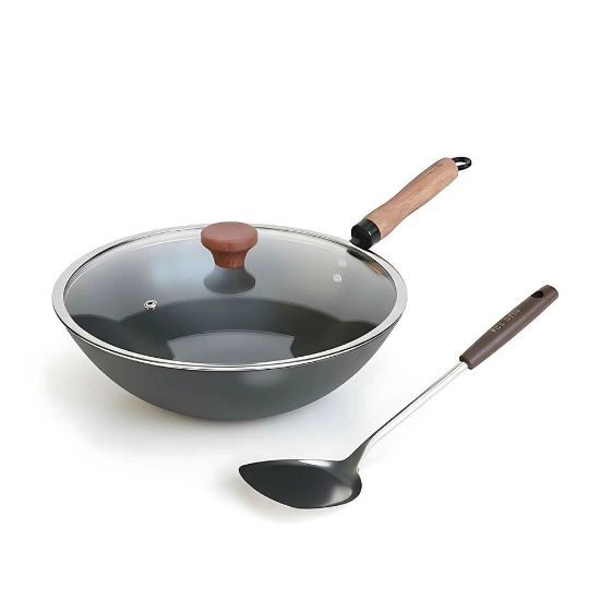 Wok otel carbon_30_cm