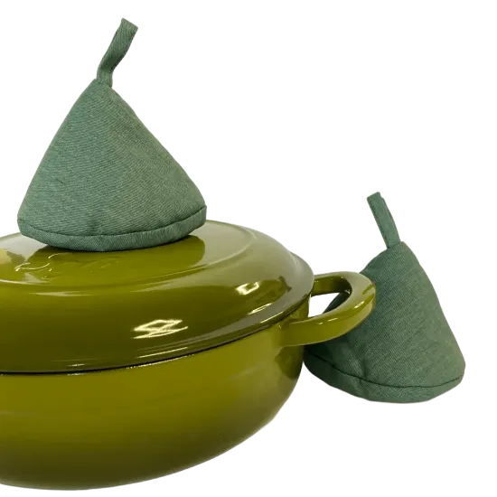 Poza cu Cratiță josuță din fontă emailată SOFI ETERNA™, 24 cm, Olive