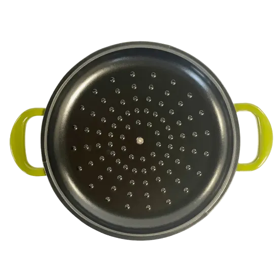 Poza cu Cratiță joasă din fontă emailată SOFI ETERNA™ 28 cm, 4 L, Olive